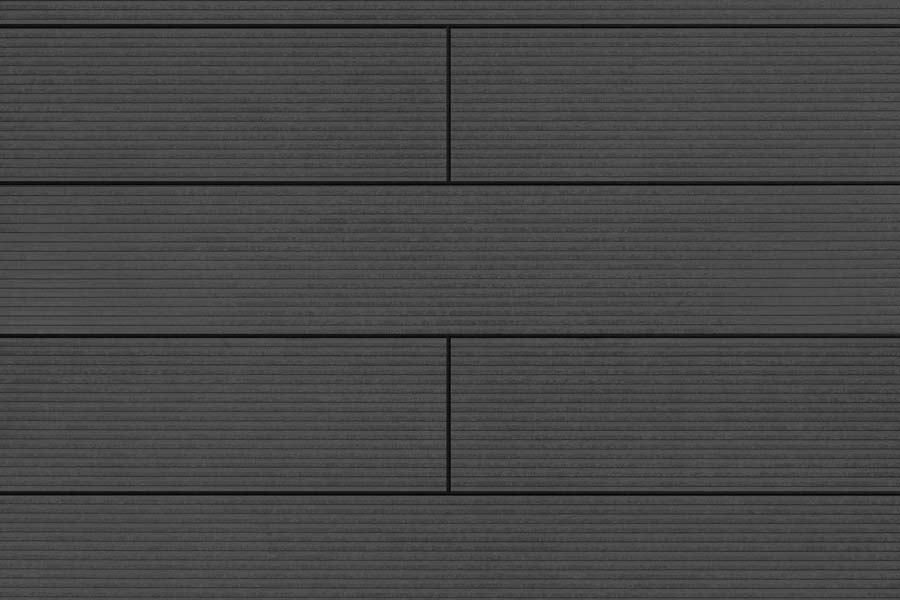 Gerippte Faserzement-Fassade in Wunschfarbe und Struktur - Plansecure Safe-Homes