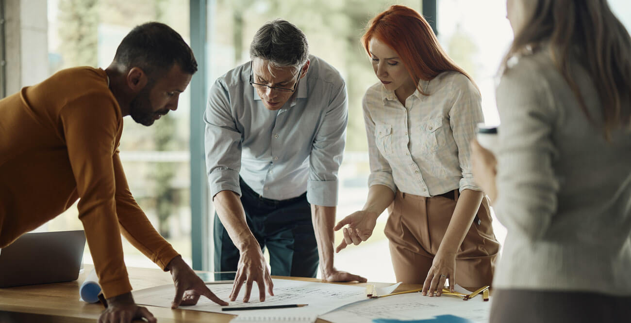 Materialwahl und Planung mit unseren Architekten und Planern – Plansecure Safe-Homes